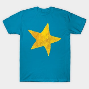 Watercolor Gold Star T-Shirt